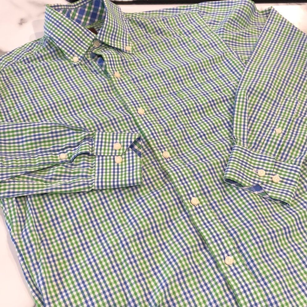 Tailorbyrd Button Down Long Sleeve Shirt Size Small